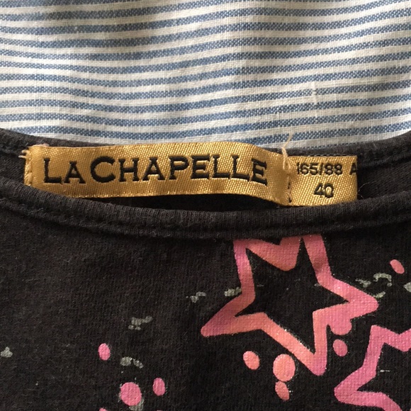 Black tank top with graffiti - Picture 2 of 3